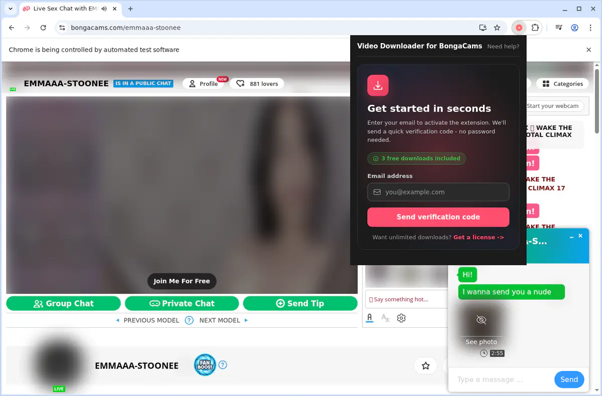 Bongacams Video Downloader screenshot 7